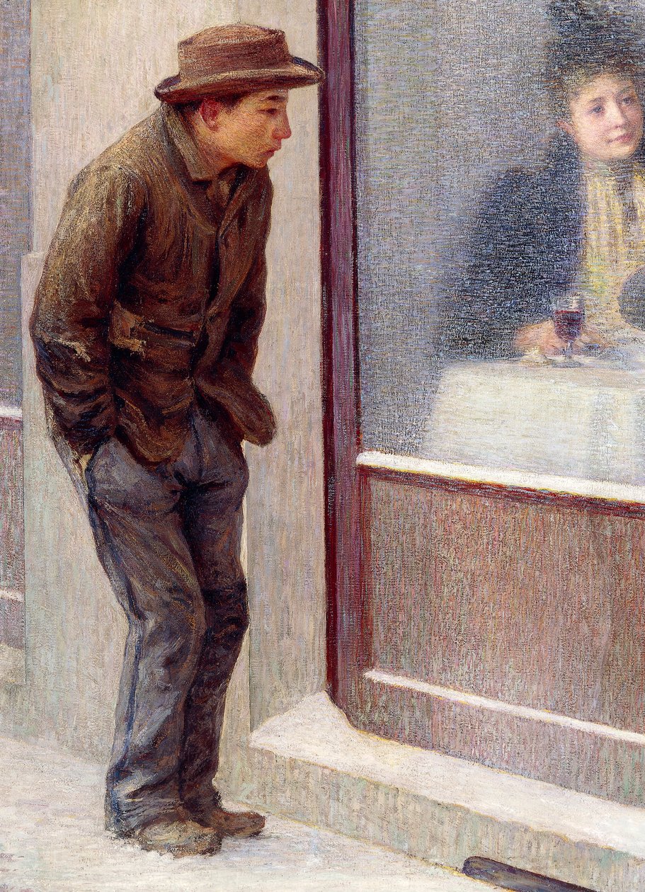 Aç Bir Adamın Yansımaları veya Sosyal Zıtlıklar, Emilio Longoni by Emilio Longoni