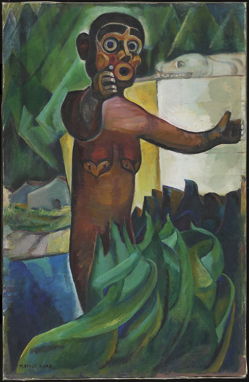 Guyasdoms D'Sonoqua, 1930 dolayları (tuval üzerine yağlıboya) by Emily Carr