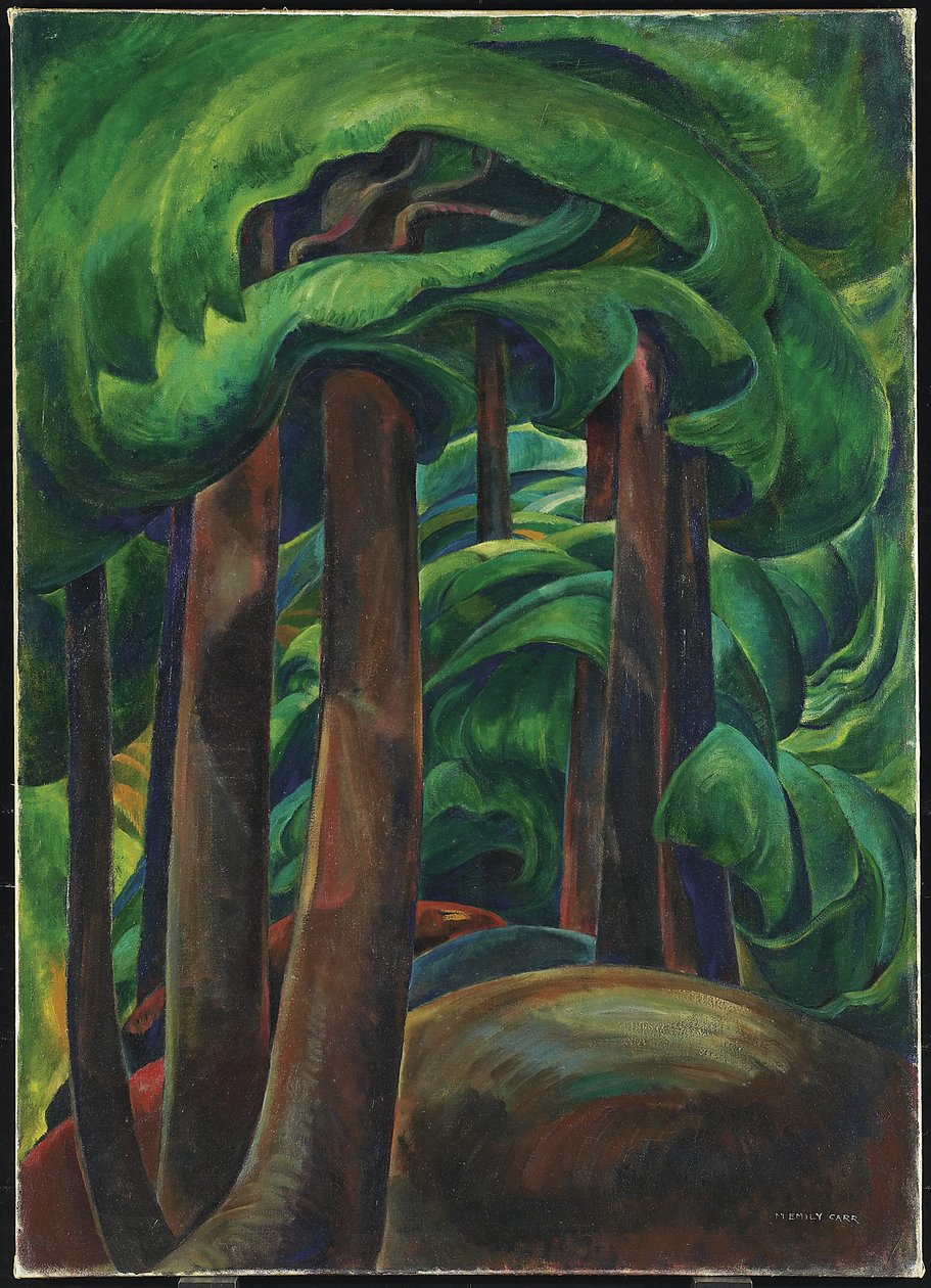 Batı Ormanı, 1931 dolayları (tuval üzerine yağlıboya) by Emily Carr