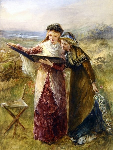 Eskiz Kitabı (kağıt üzerine sulu boya) by Emily Farmer