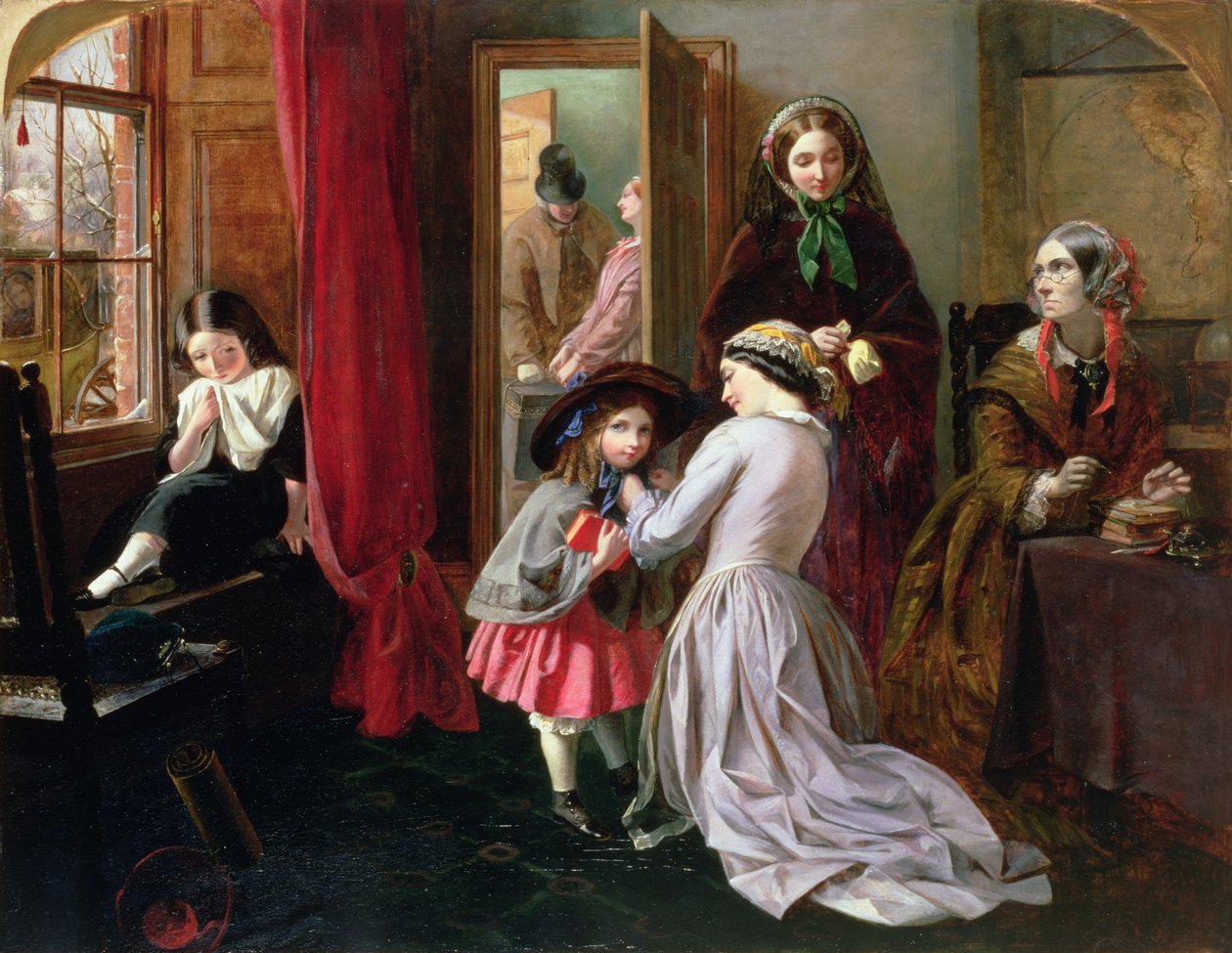 Ana Düşünceler, 1856 by Emily Mary Osborn