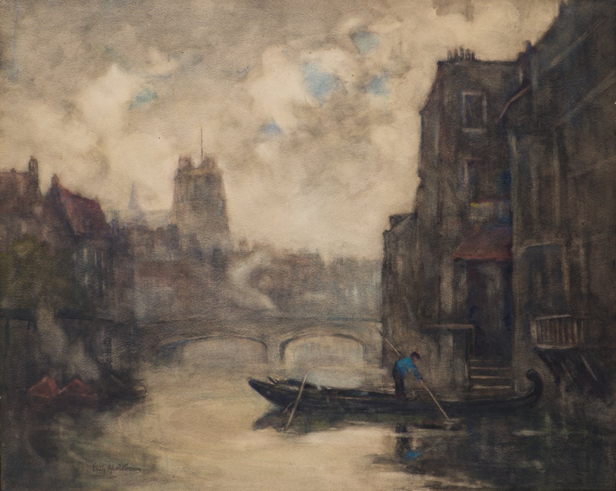 Dordrecht (suluboya) by Emily Murray Paterson