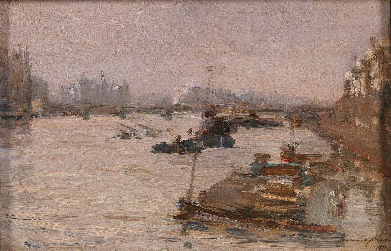 Thames, Londra by Emma Ciardi