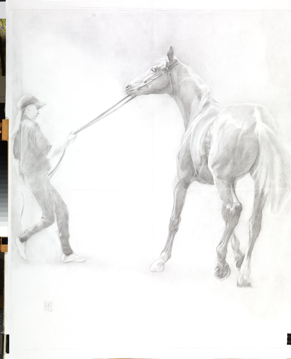 Direnç, 2011 (kağıt üzerinde grafit) by Emma Kennaway