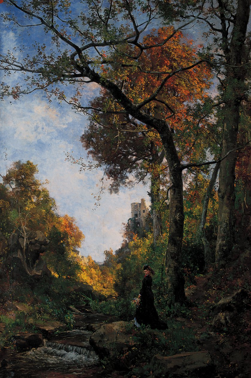 Cernay. sonbahar yürüyüşü by Emmanuel Lansyer