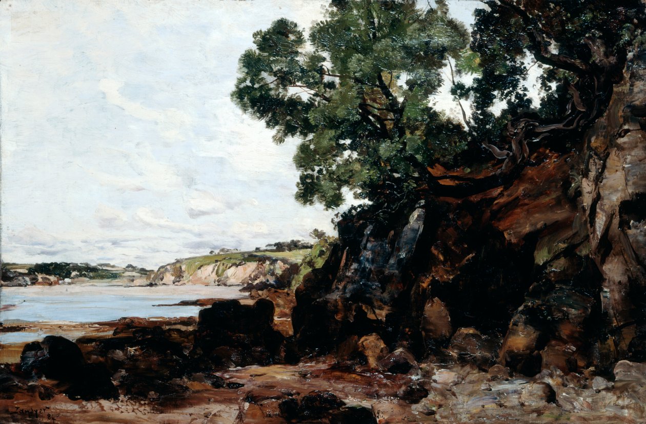 Douarnenez, 1884. by Emmanuel Lansyer