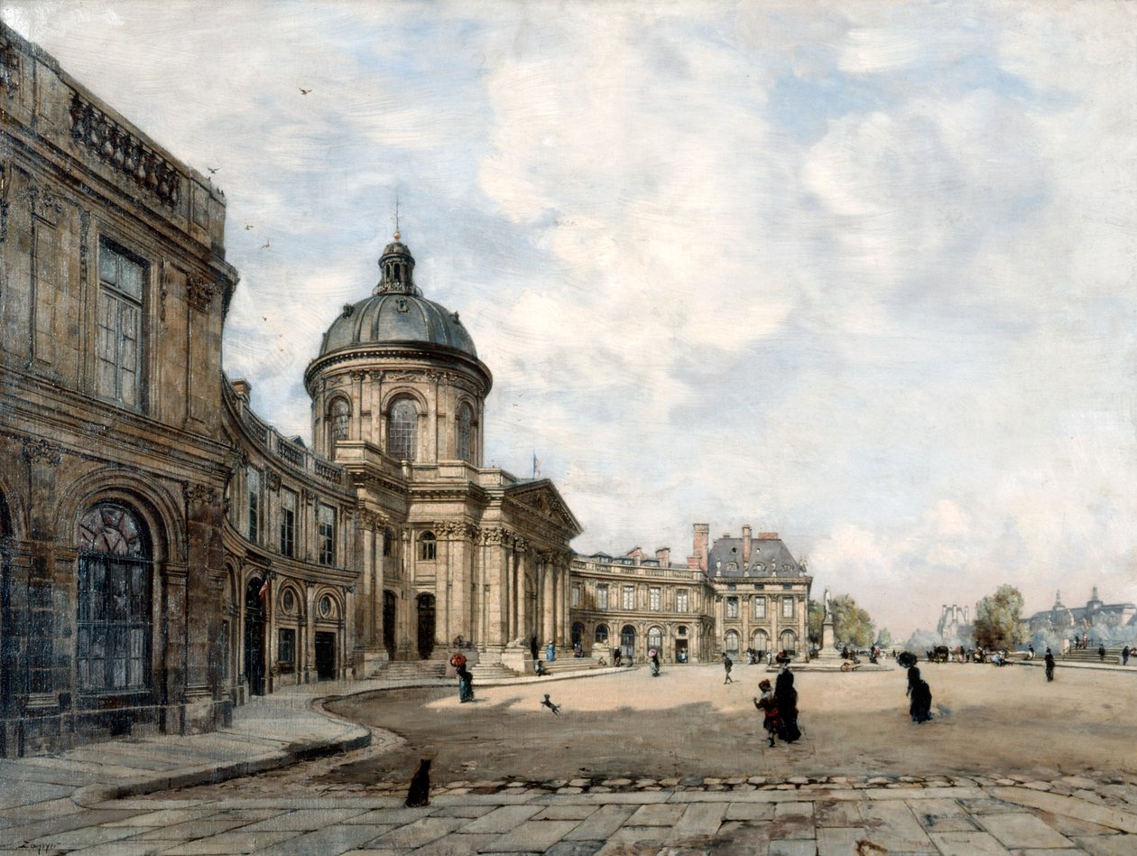 Fransa Enstitüsü, Paris, 1887. by Emmanuel Lansyer