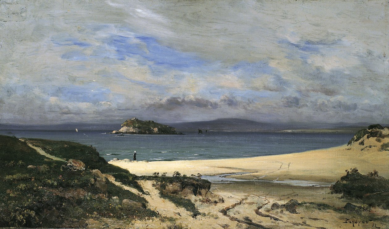 Saint-Jean, Treboul yakınlarında by Emmanuel Lansyer