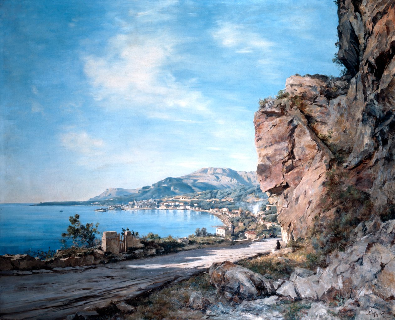 Barış Körfezi, 1893 by Emmanuel Lansyer
