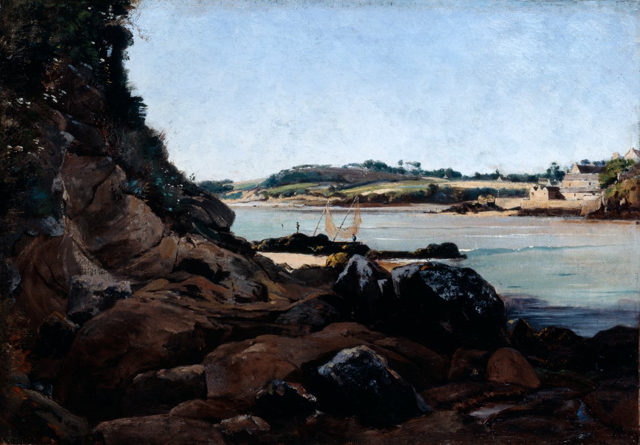 Küçük Tristan Kanalı, 1873 by Emmanuel Lansyer