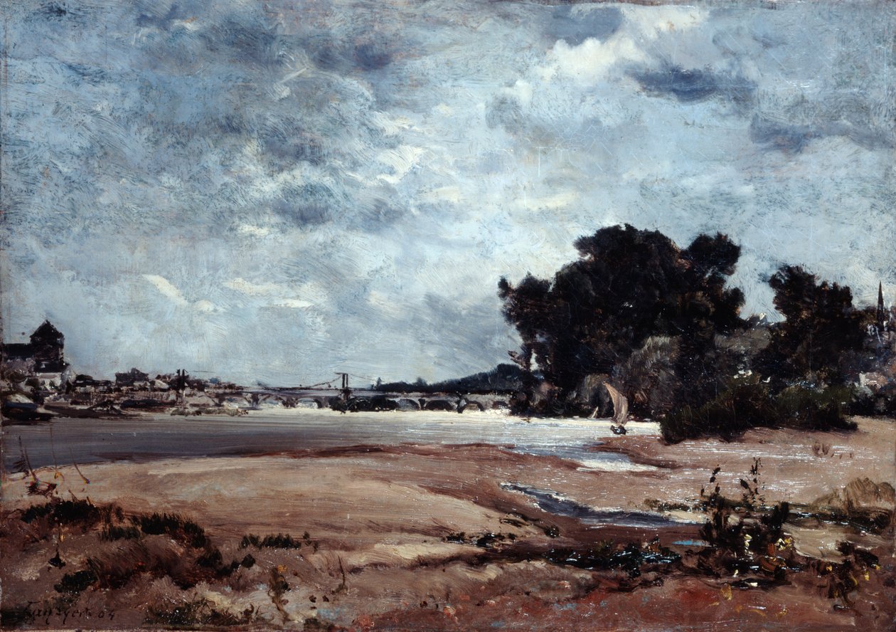 Loire, 1865 by Emmanuel Lansyer