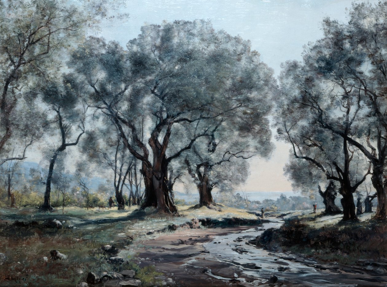 Vallonet Dağ Çayı, 1892 by Emmanuel Lansyer