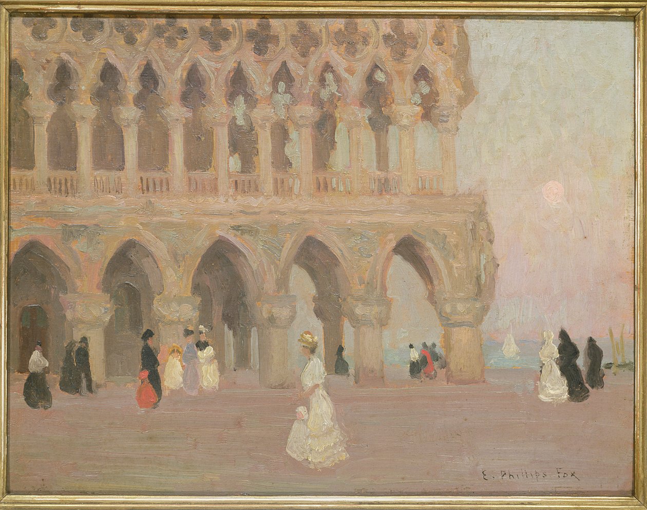 Doges Sarayı, Venedik by Emmanuel Phillips Fox