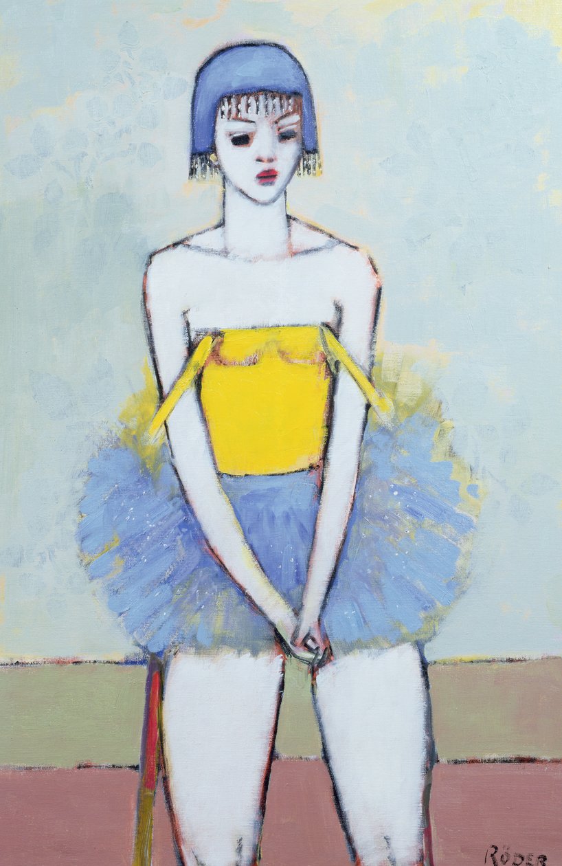 Spangled Tutu (gemide yağ) by Endre Roder