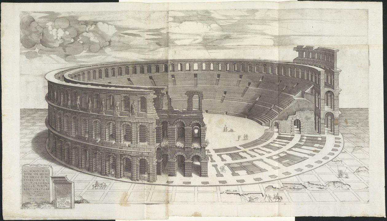 Arena van Verona Roma Aynası (dizi adı) by Enea Vico