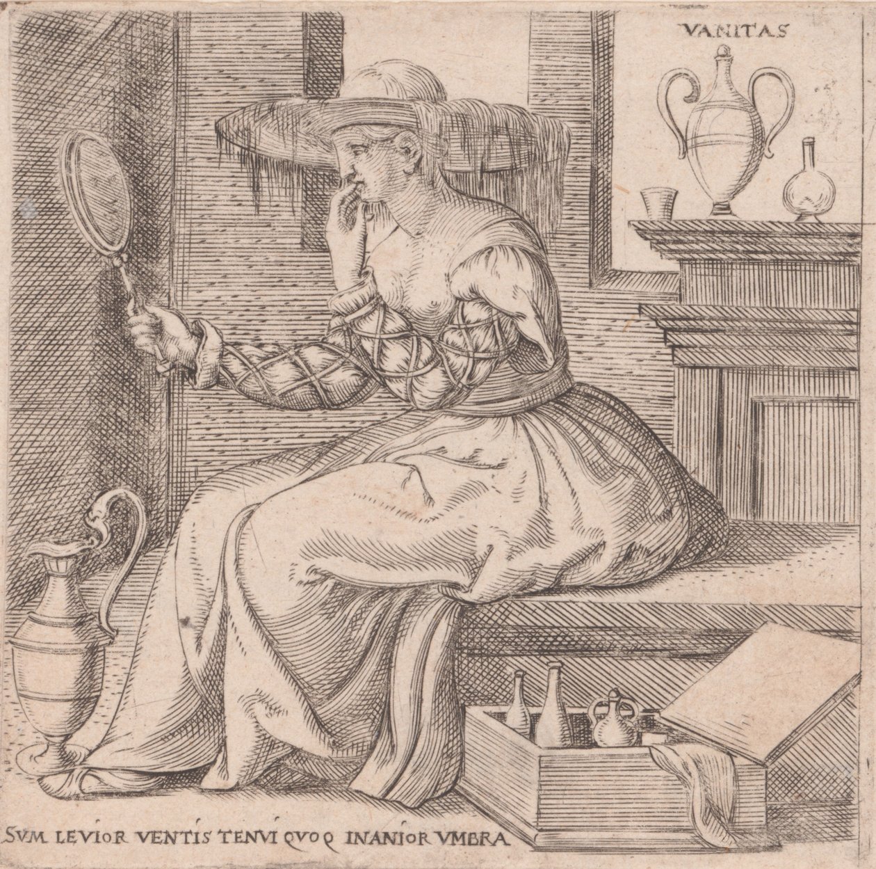 Makyaj, 1545-50. by Enea Vico