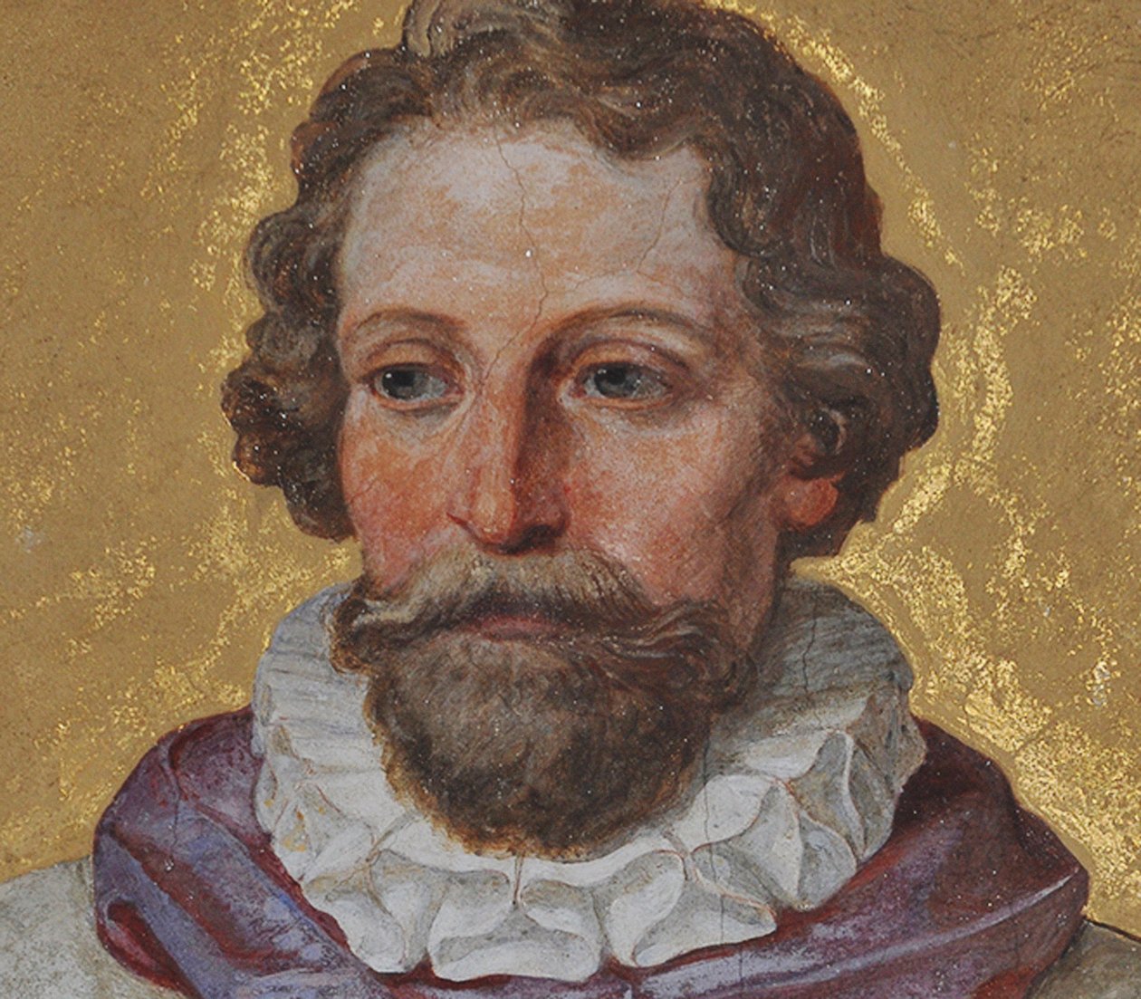 Julius Echter von Mespelbrunn 1545-1617 Detay, 1857 by Engelbert Seibertz