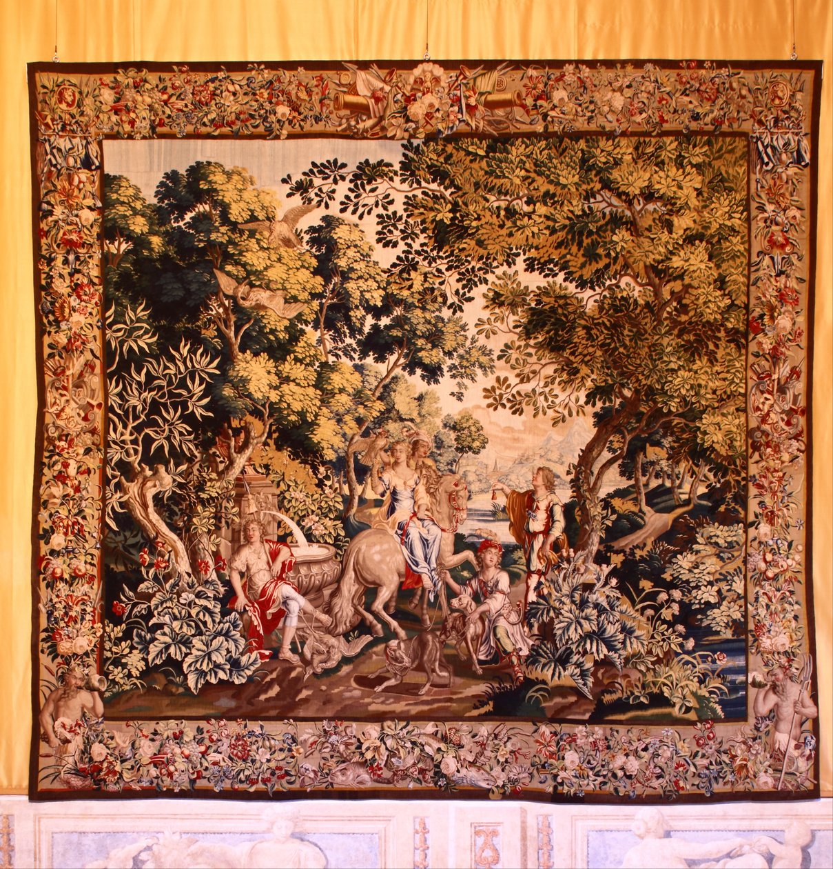 at sırtında Diana by English
