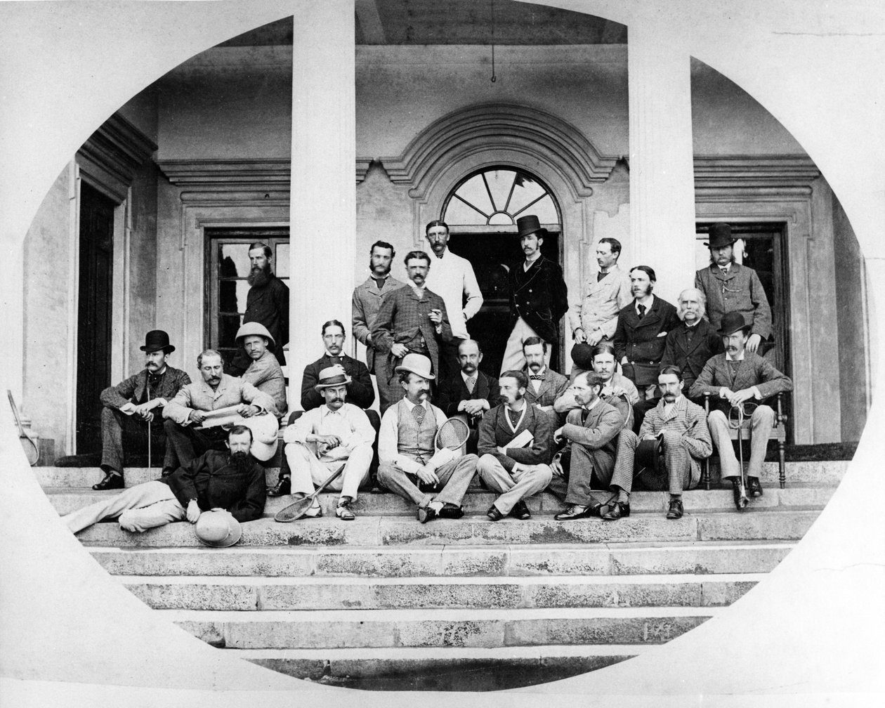 Bir Grup İngiliz Ordusu Subayı, 1870