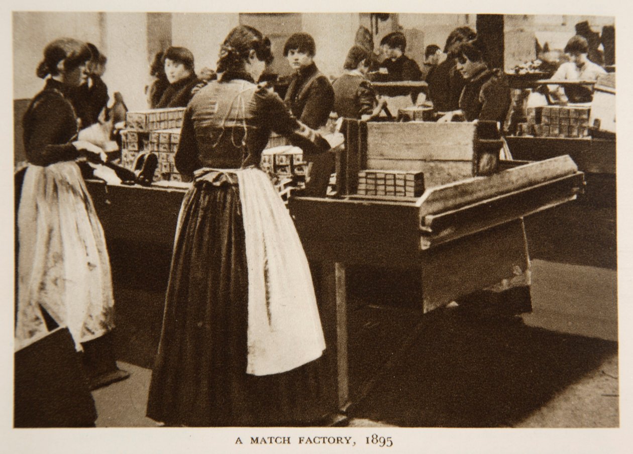 Bir Kibrit Fabrikası, 1895, The Times