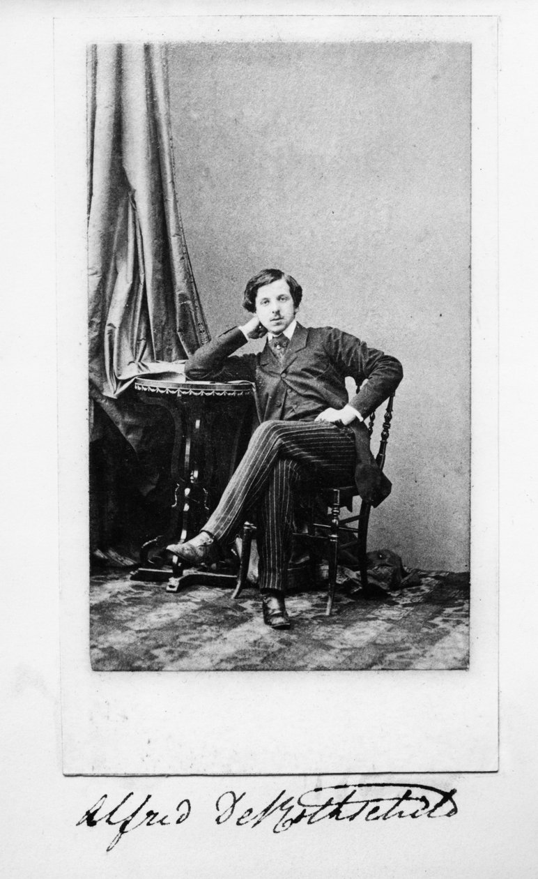 Alfred de Rothschild, 1860 dolayları by English Photographer