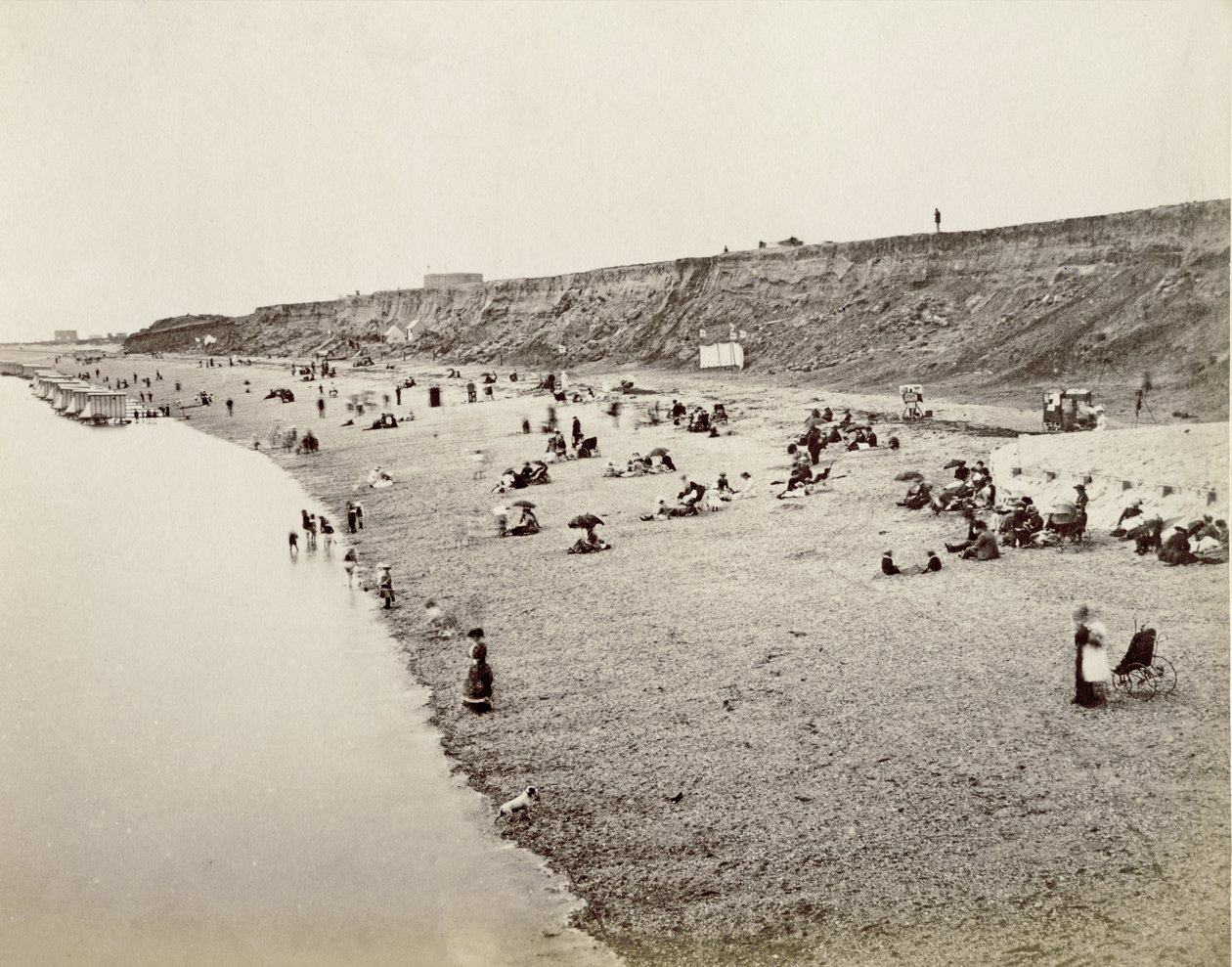 Babbacombe Plajı, Devon, 1890