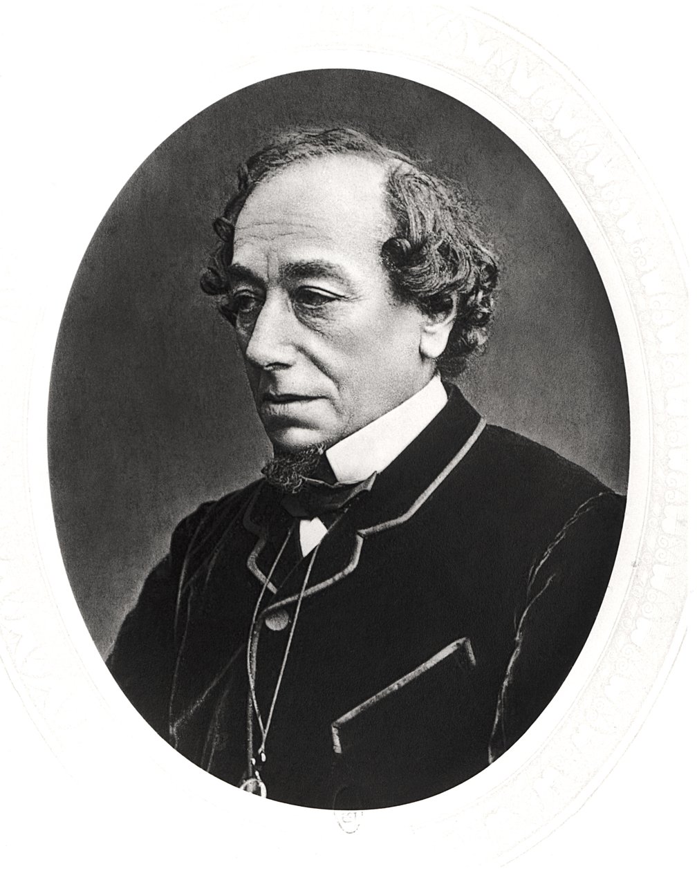 Benjamin Disraeli (1804-81) c.1874 by English Photographer