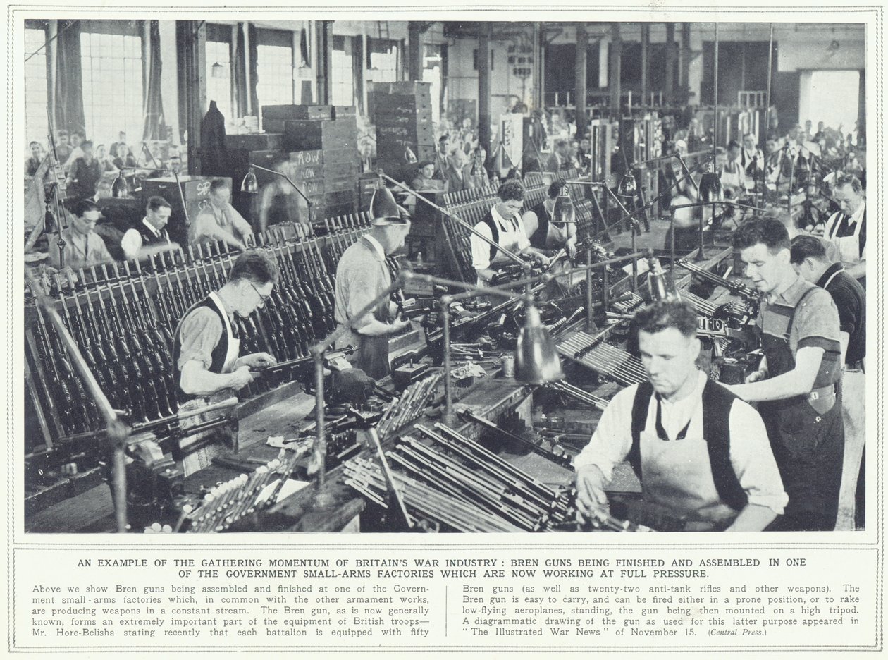 Bren silahları, 22 Kasım 1939