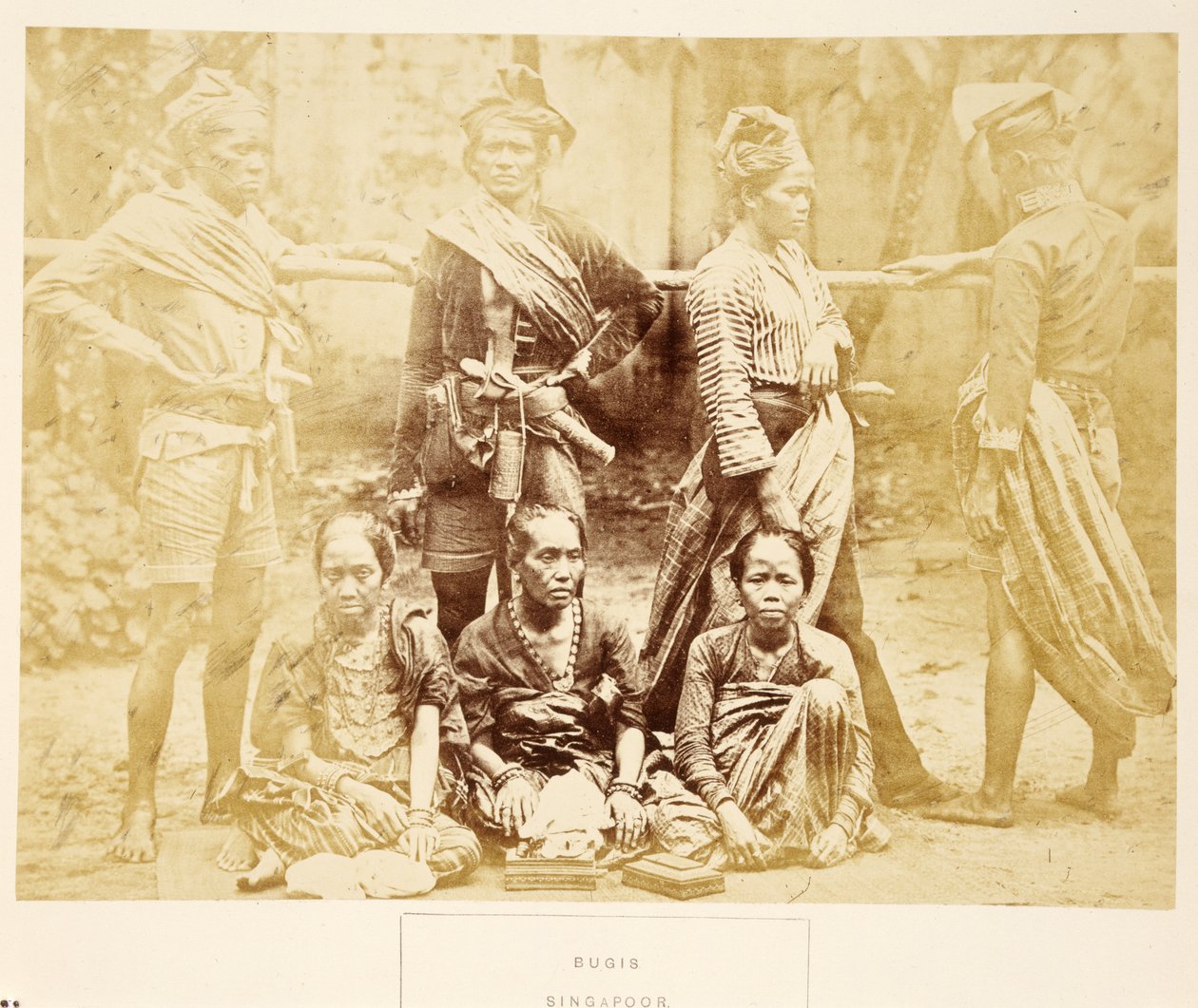 Bugis, Singapur, J. Forbes Watson tarafından yazılan The People of India