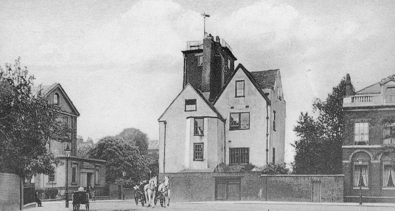 Canonbury Kulesi, Canonbury Meydanı, Islington, c.1907 by English Photographer