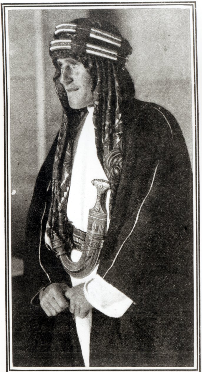Albay T.E. Lawrence, 1919 by English Photographer