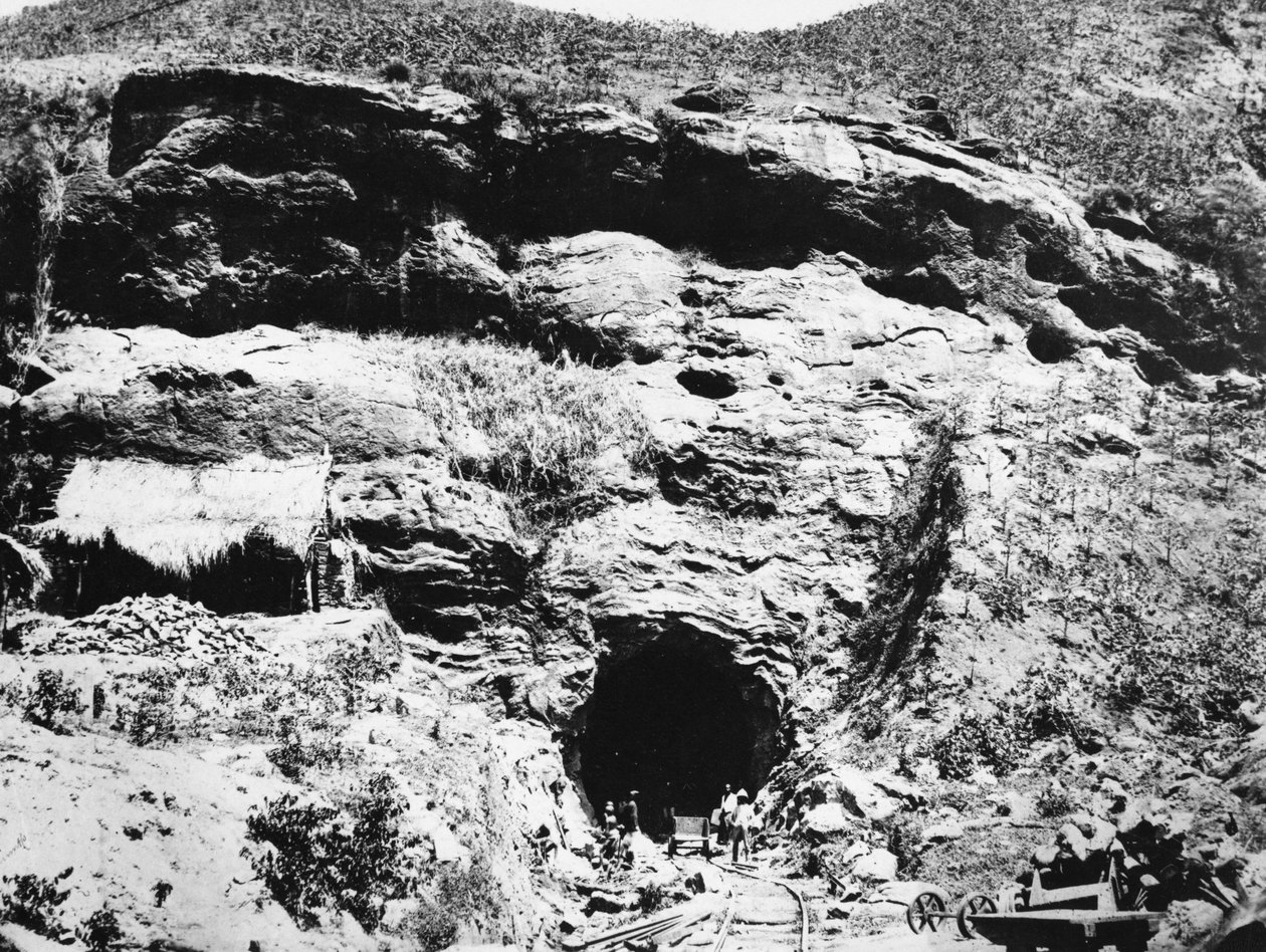 Kolombo-Kandy Demiryolunda Tünel İnşaatı, 1860