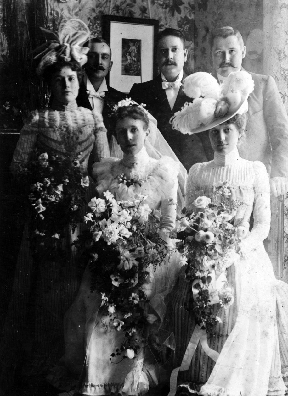 Edward dönemi gelinleri ve damatları by English Photographer