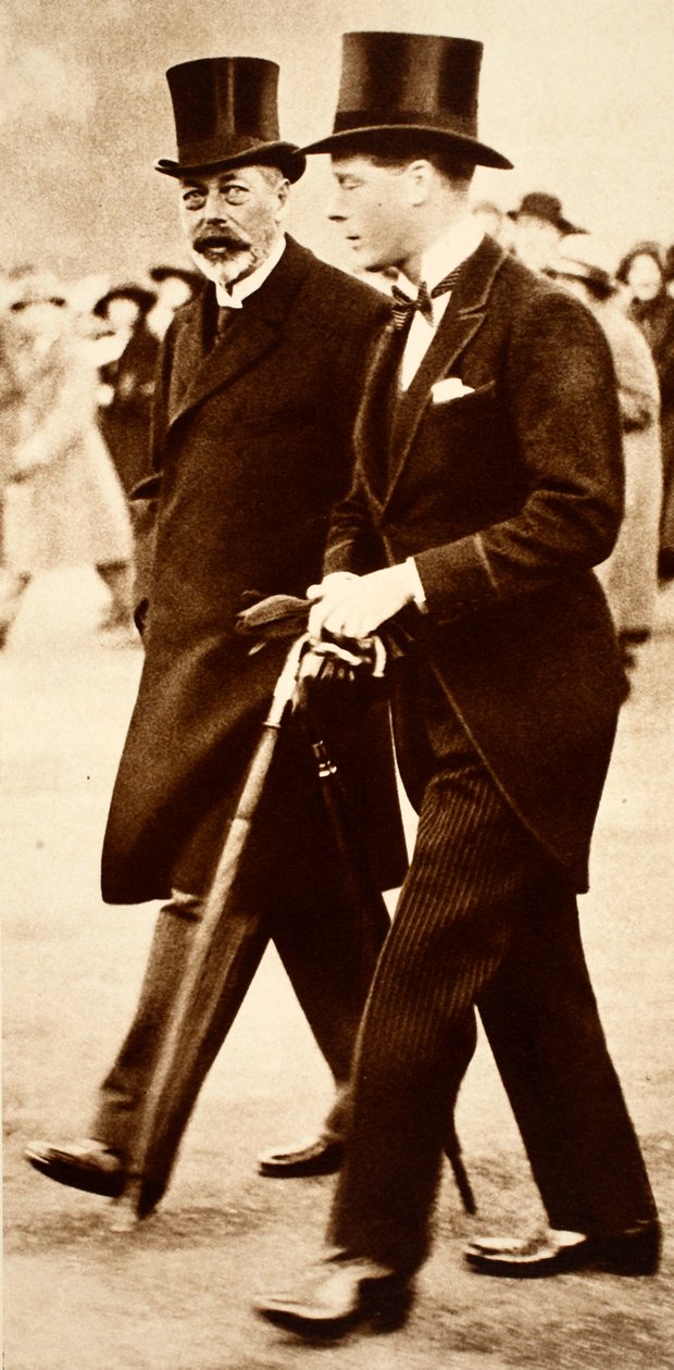 Baba ve Oğul - Kral George ve Prens Edward, 1920