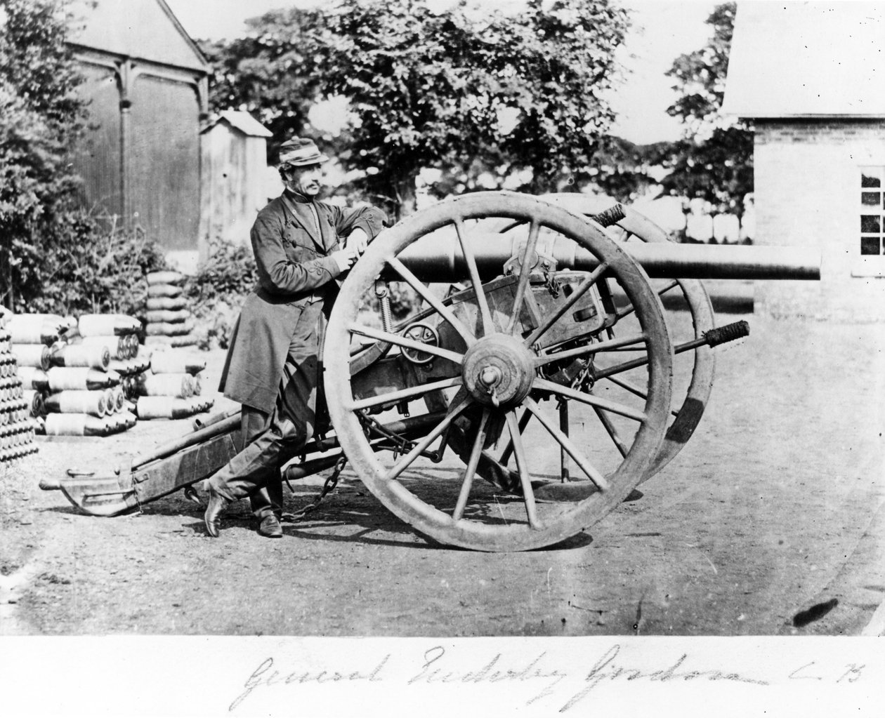 General Enderby Gordon, c.1860-80 by English Photographer