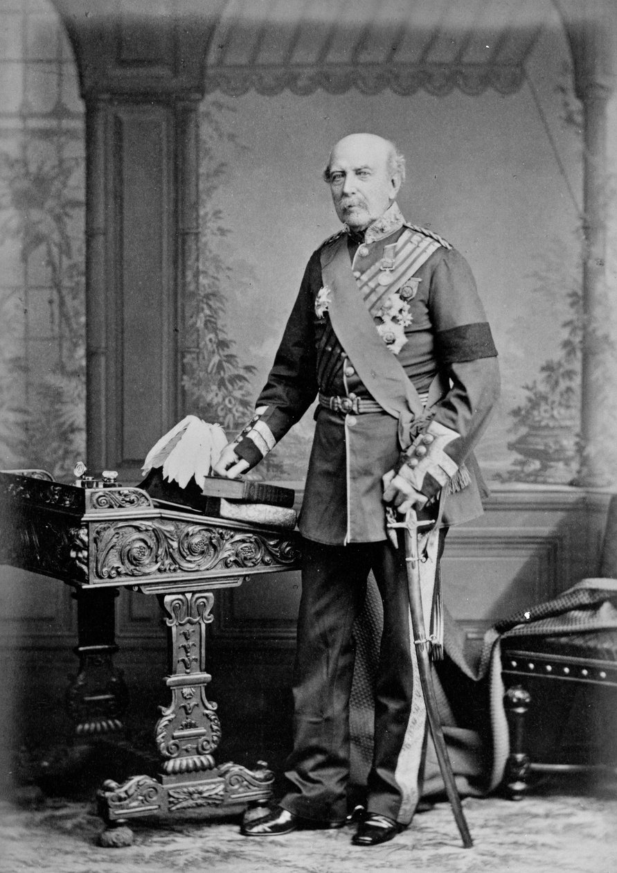 Genel Sir WF Williams, 1856 by English Photographer