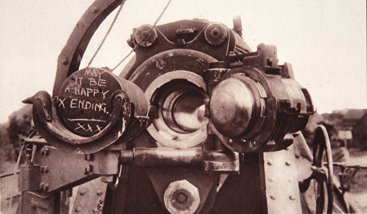 Strafing pillerinden birinde: The Illustrated War News, 5 Temmuz 1916