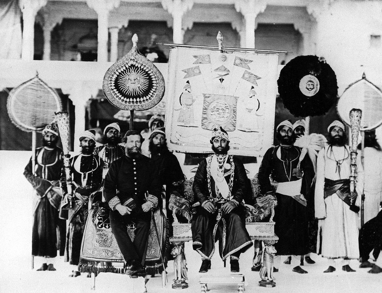 Hindistan Yıldızı ile Udaipur Maharana