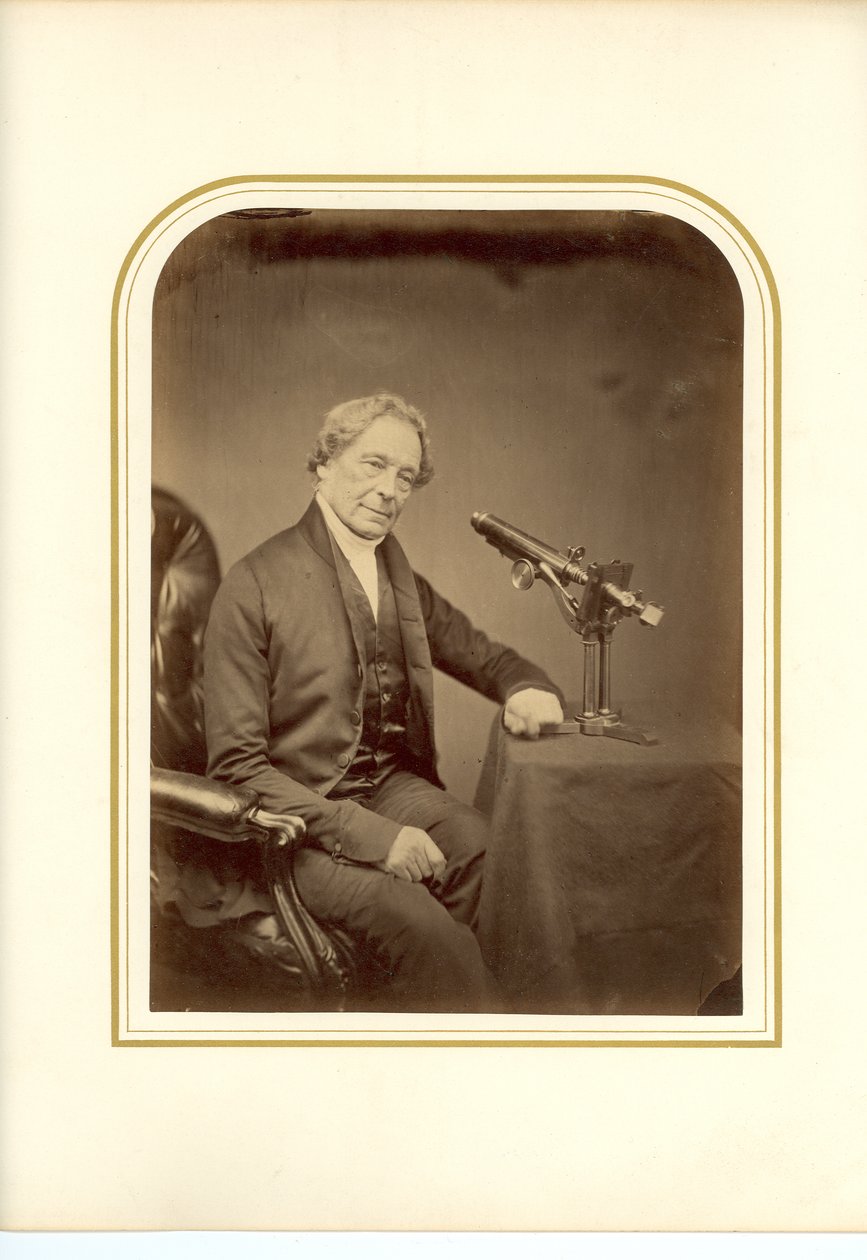 Joseph Jackson Lister FRS (bw fotoğraf) by English Photographer