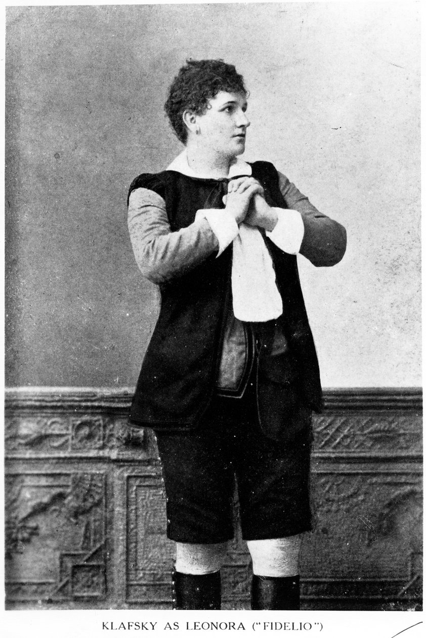 Katherina Klafsky as Leonora from 