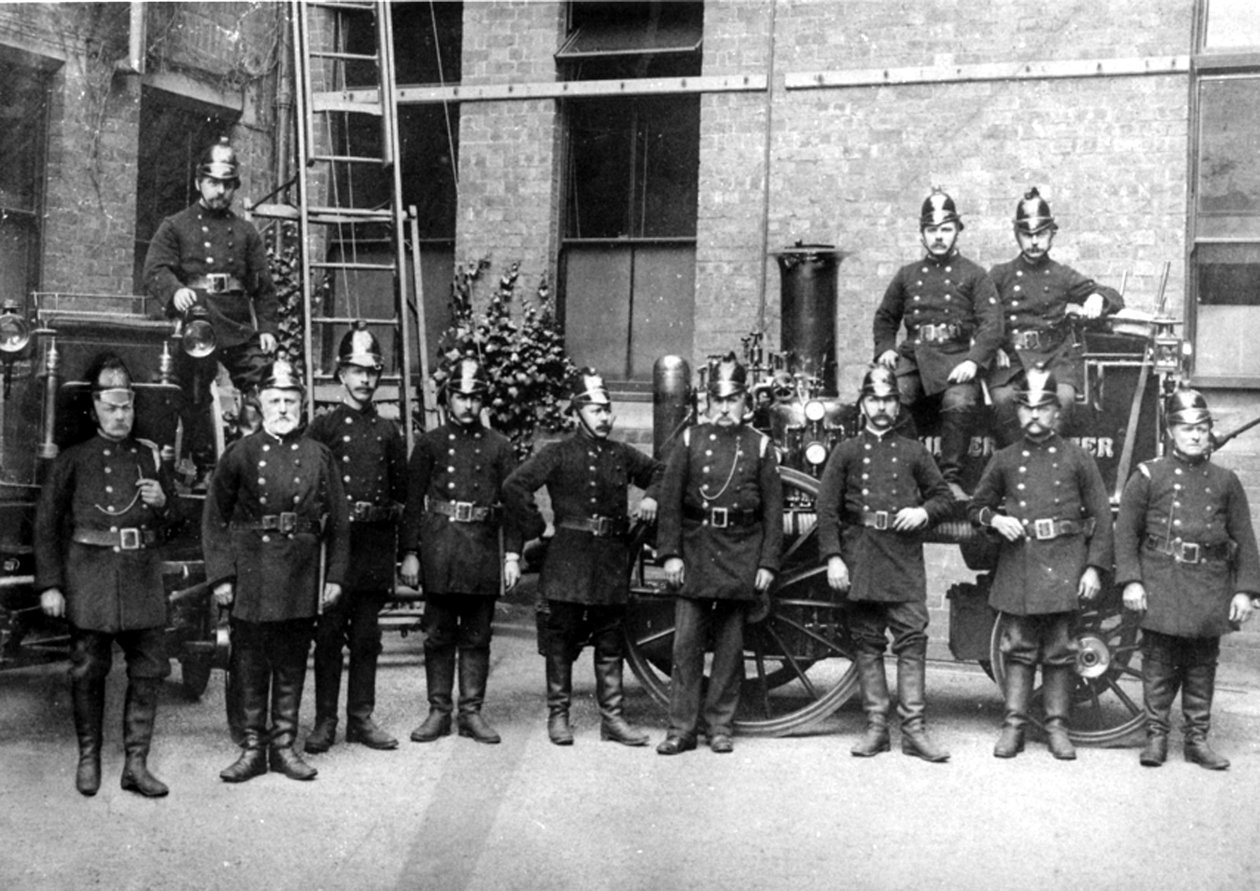 Kidderminster itfaiyesi, 1910 by English Photographer