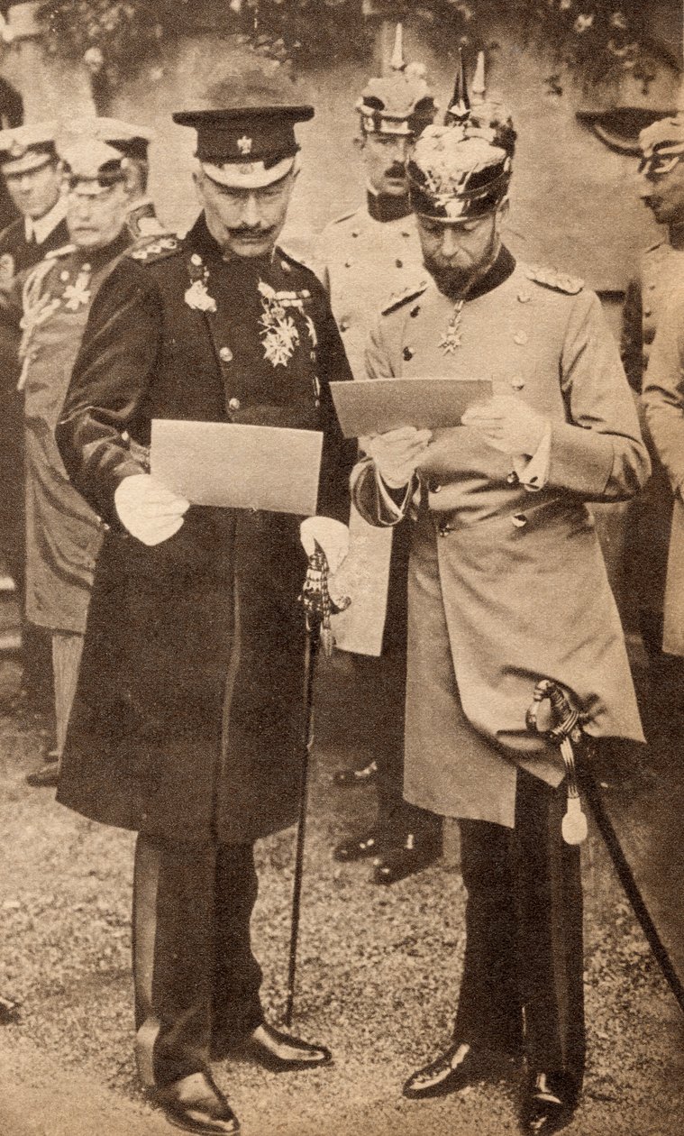 Kral George V ve Kaiser Wilhelm II, 1913