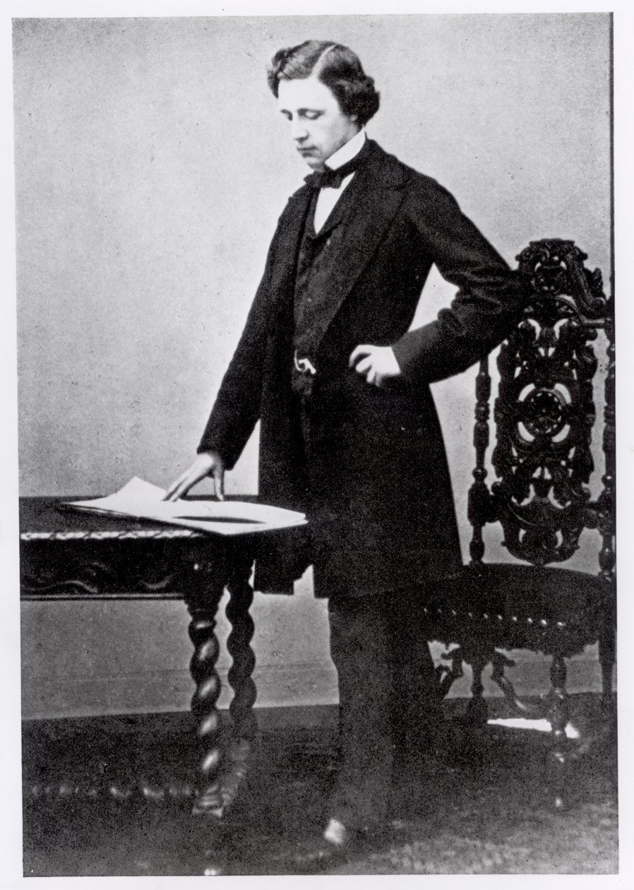 Lewis Carroll (1832-98) 29 yaşında by English Photographer