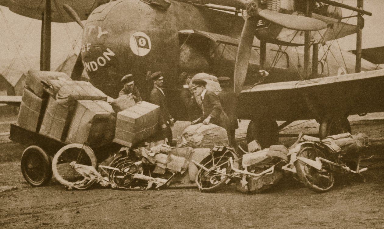 Vickers-Vimy makinesi City of London