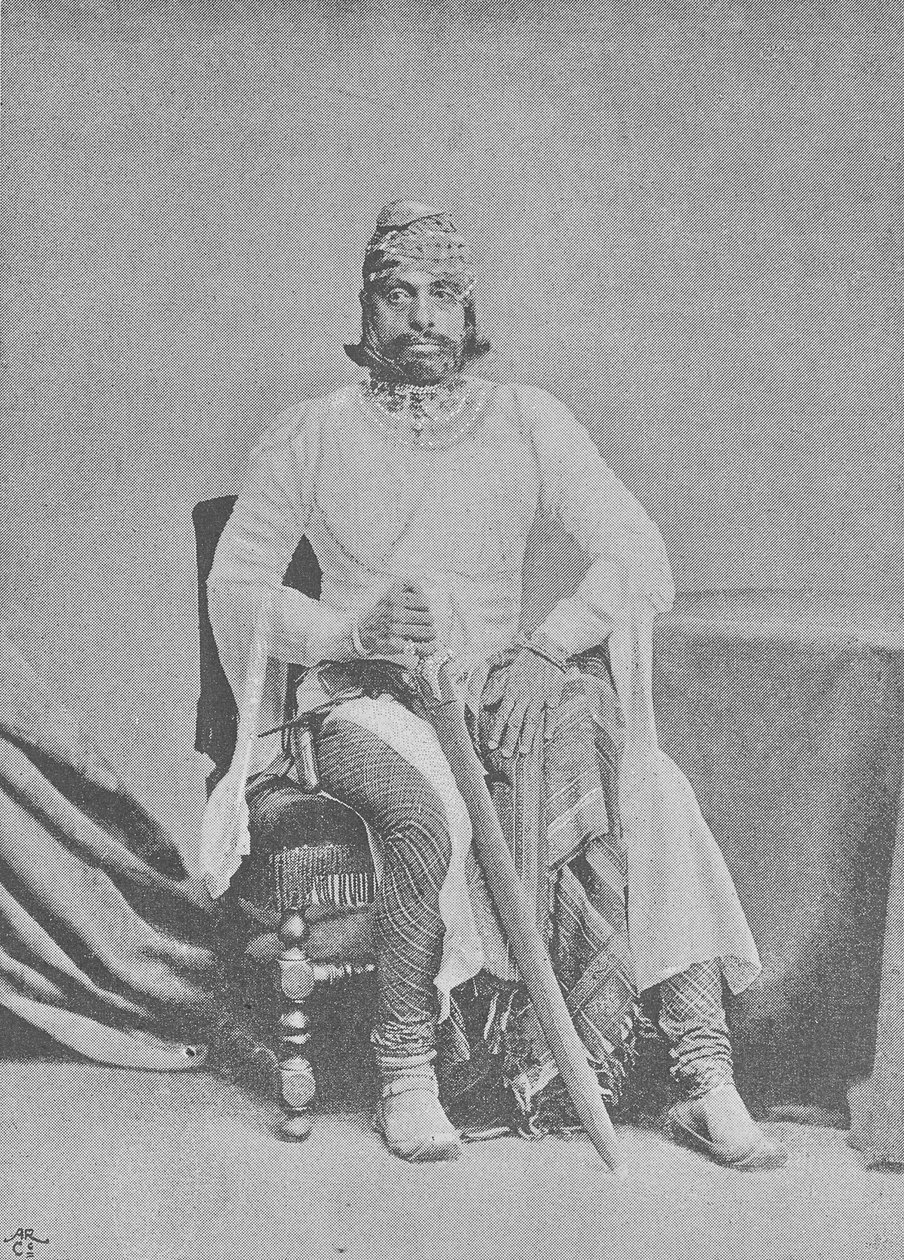 Jodhpur Maharaja Jaswant Singhji II by English Photographer