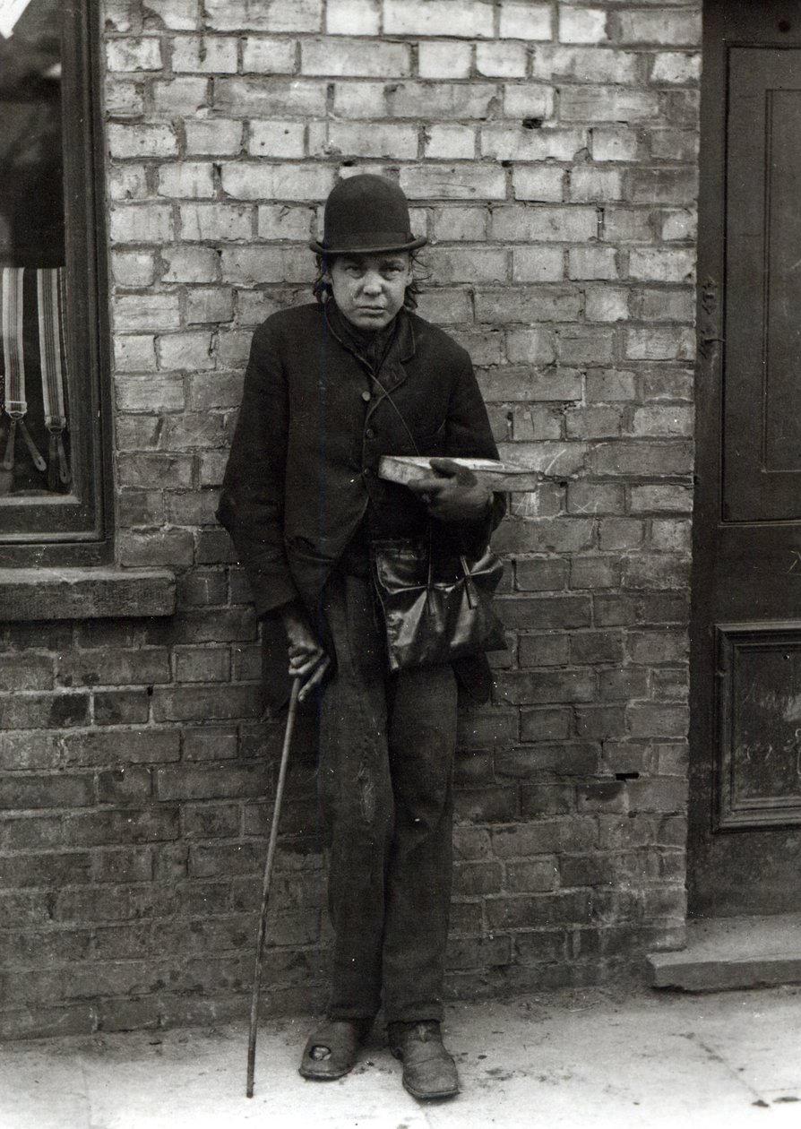 Maç Satıcısı. c.1900 by English Photographer
