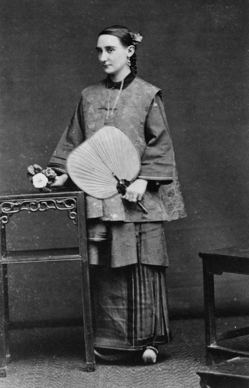 Karışık Irk Kızı, 1878 by English Photographer