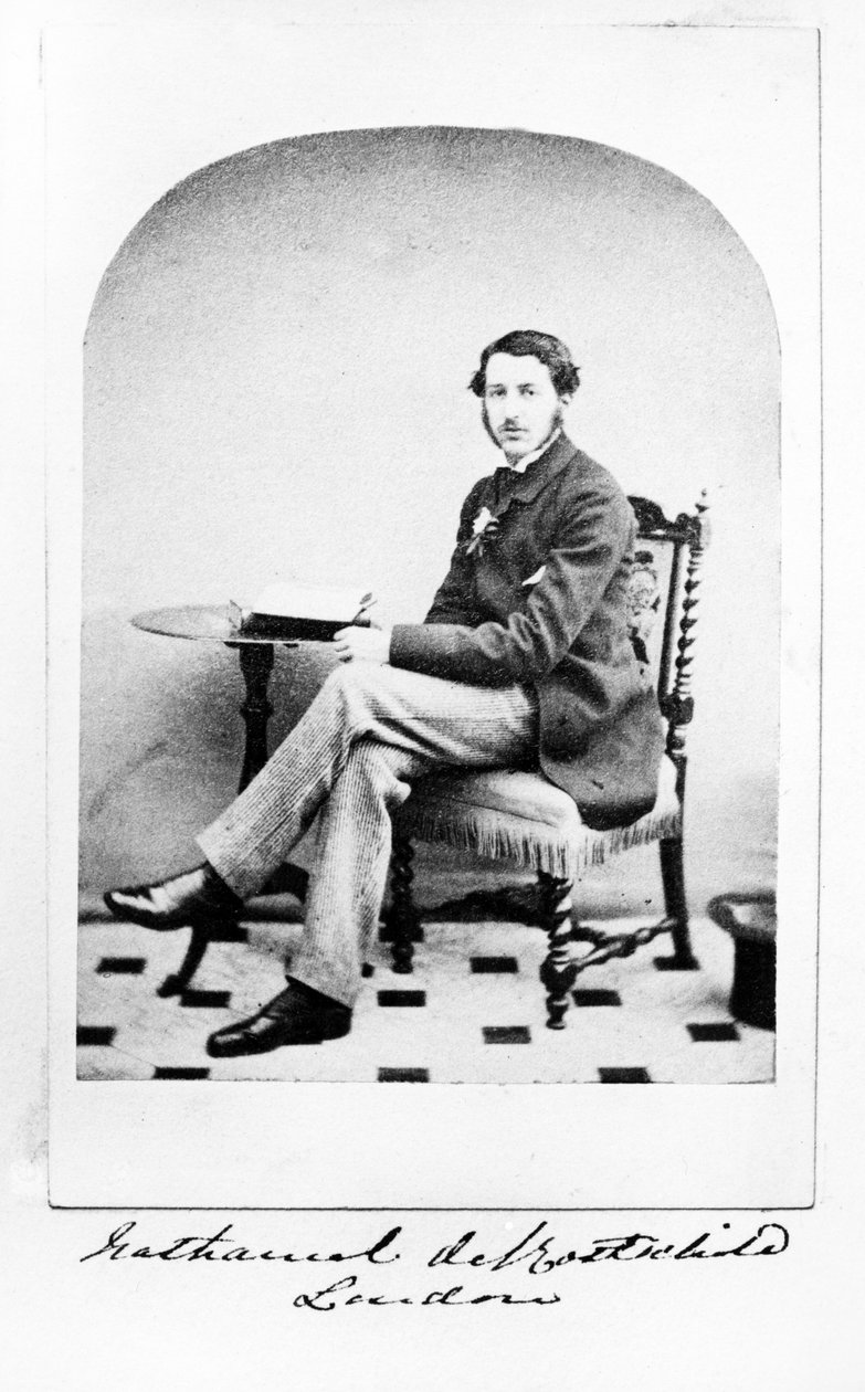 Nathaniel de Rothschild, 1860