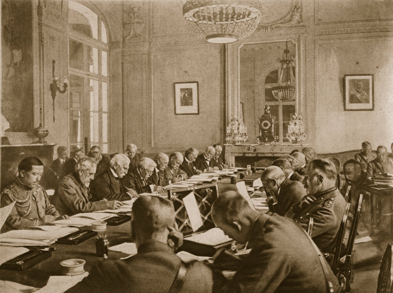 Sona yaklaşırken: Müttefikler Arası Konferans Versailles