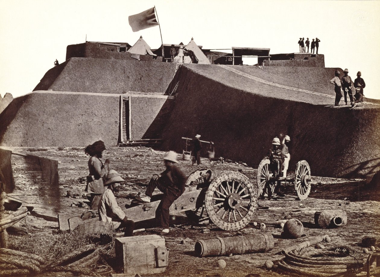 Pehlang Kalesi, 1860 (albüm gümüş baskı) by English Photographer